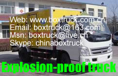 Explosion-proof truck