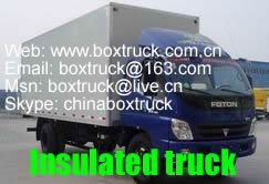 Insulated truck